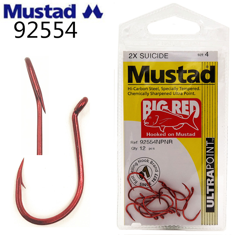 Fishing Hook Assortment - Original Mustad Meeresangelhaken, 5 Packungen, 92554,