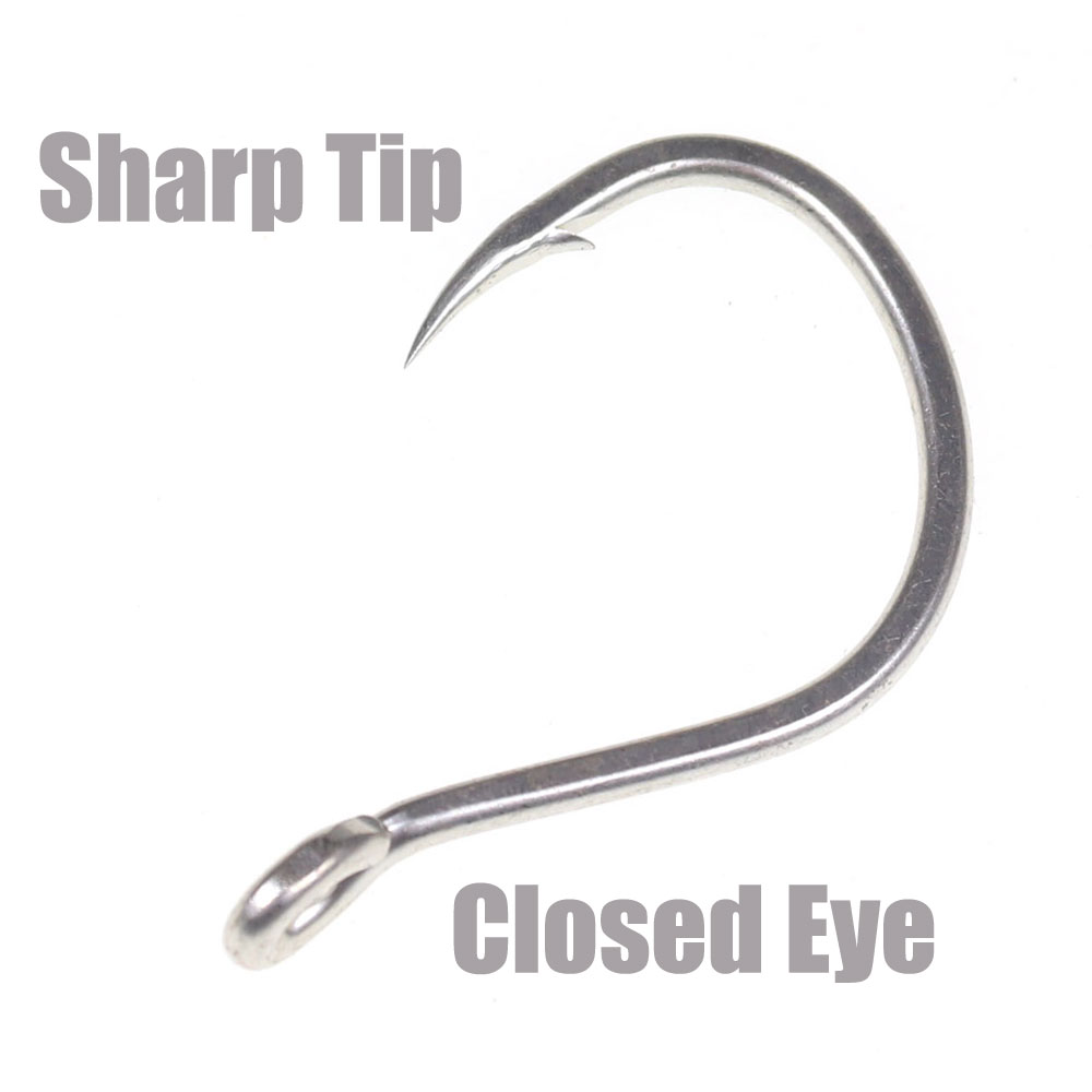 10 stücke Matte Zinn Anti-rost – Fishing Hook Offset Bewertung und Preis