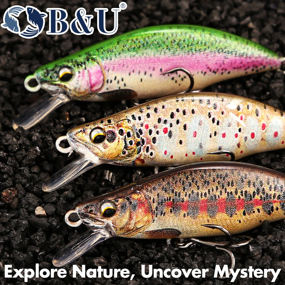 B&U Forellenmuster, harter Köd – Fishing Hook Treble Bewertung und Preis