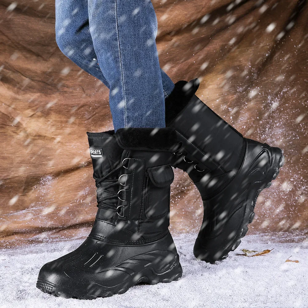 Herren Winter-Schneestiefel Ou – Fishing Hook Bewertung und Preis
