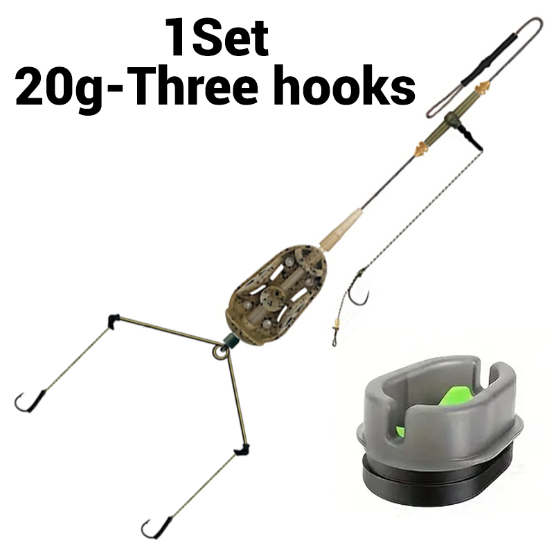 Vorgebundene 3-Haken-Karpfenha – Fishing Hook Assortment Bewertung und Preis