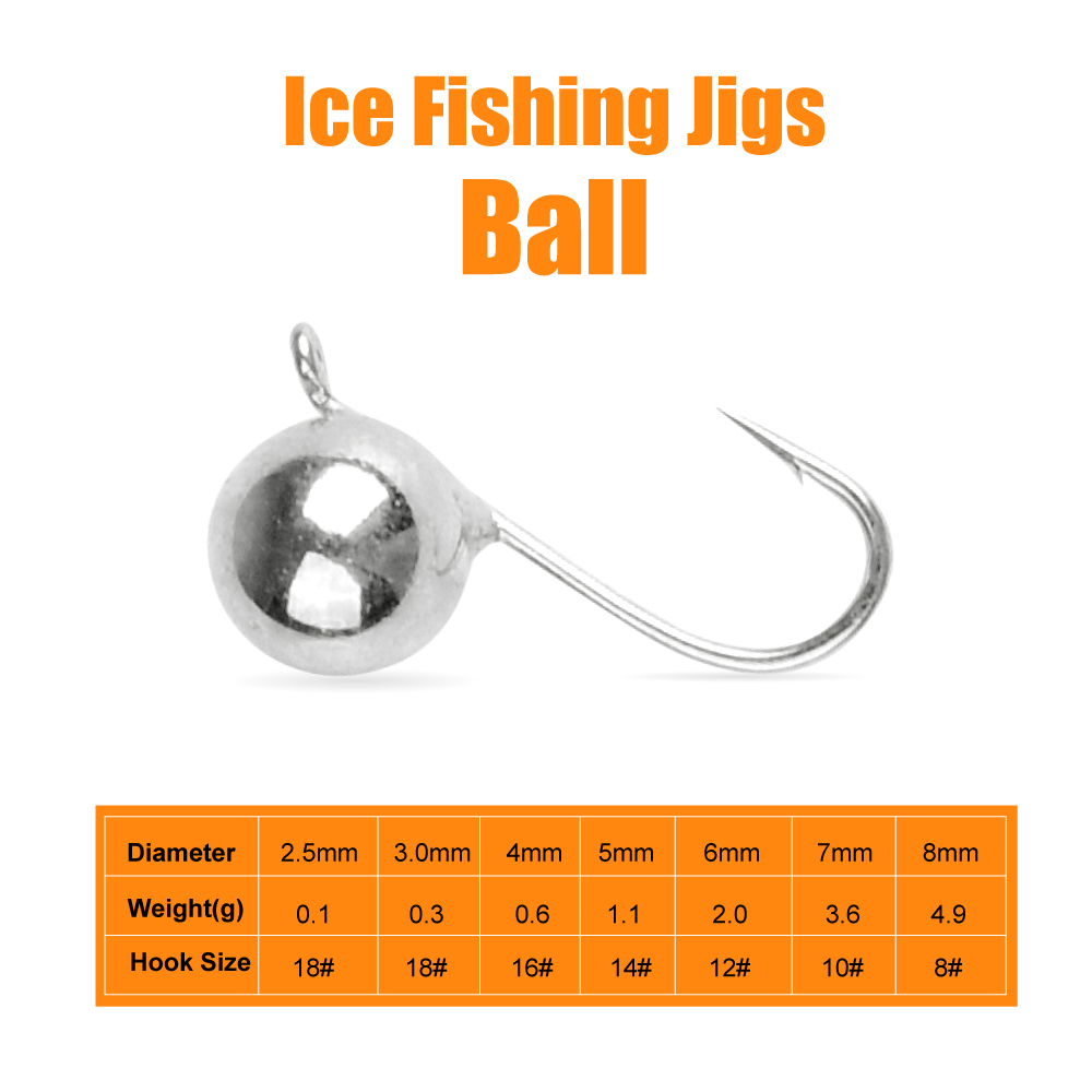 MUUNN 5 Stück Eisfischerei-Jig – Fishing Hook Offset Bewertung und Preis